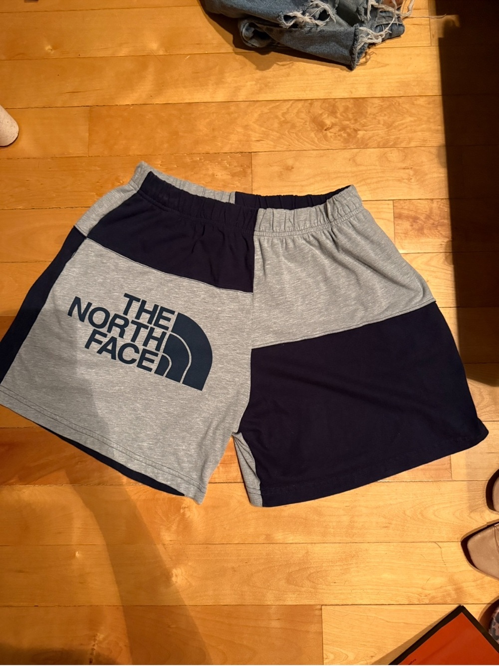 The Frankie Collective Upcycled North Face shorts